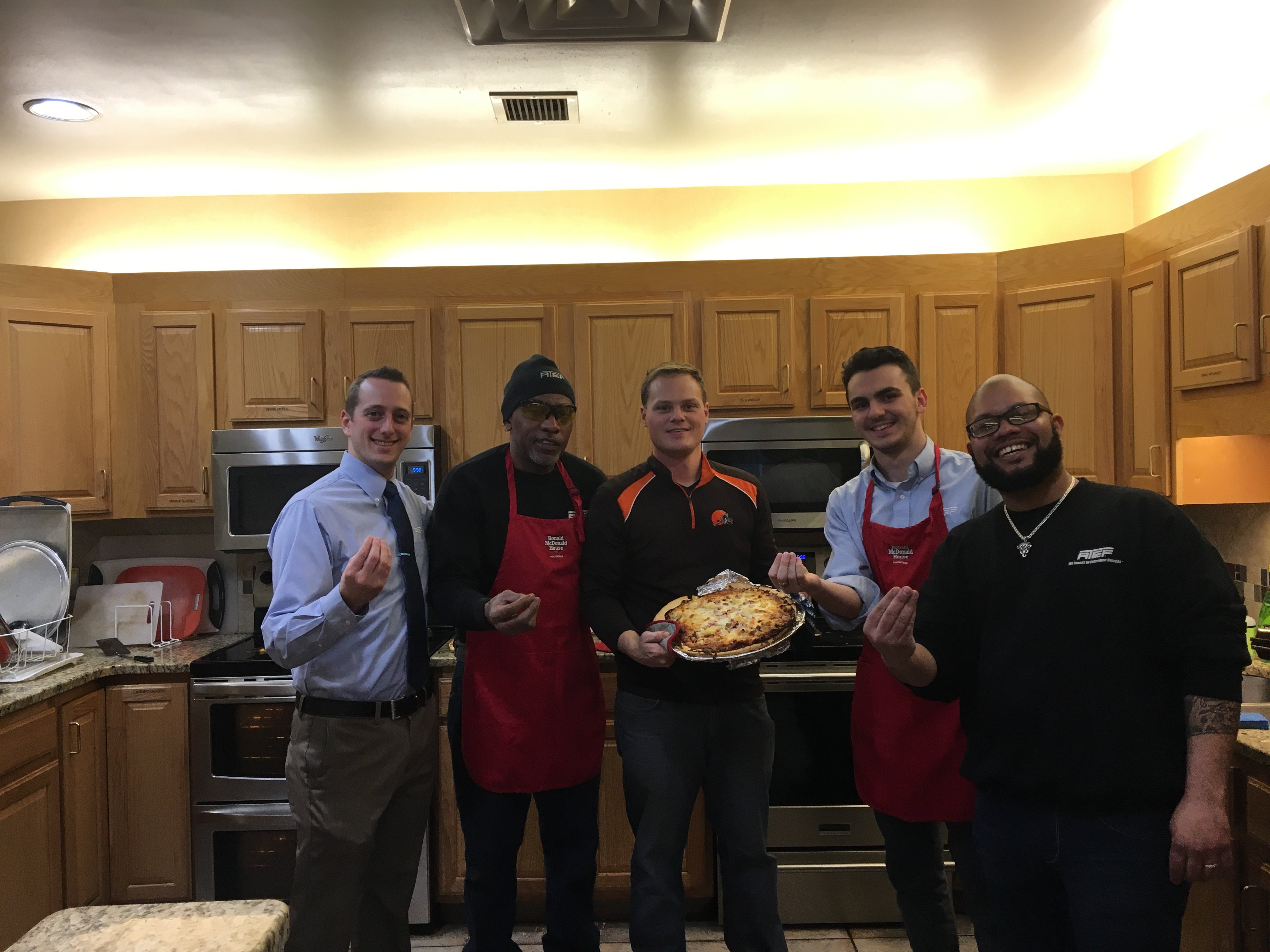 AT&F Cooks for the House